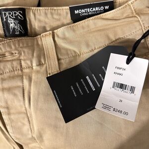 PRPS Montecarlo Distressed Khaki Chino Pants